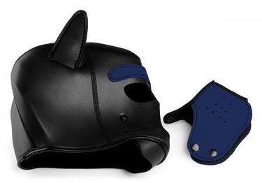 Neoprene Puppy Hood- All Black only